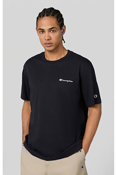 Champion Icons SS Tee Siyah Erkek Tişört-220264-KK001