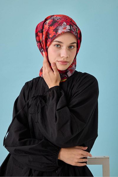 Silk Home Bodrum Pattern Soft Cotton Scarf