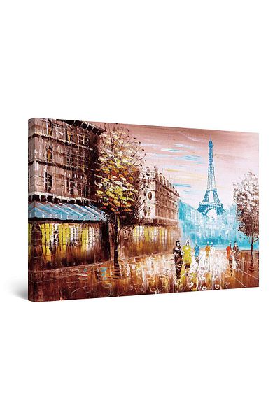 startonight Tablou DualView Startonight Turnul Eiffel - Paris, 80 cm x 120 cm