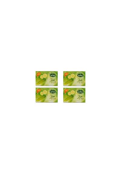 Pyary Cucumber Herbal Soap Set - 4 Premium Pieces to Brighten and Refresh Your Skin with Natural Ingredients