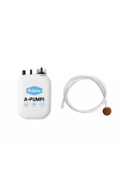 DELPHİN Pompă de aer/oxigenator mini Delphin A-PUMP, 0,8 - 1l/min, autonomie 58 h