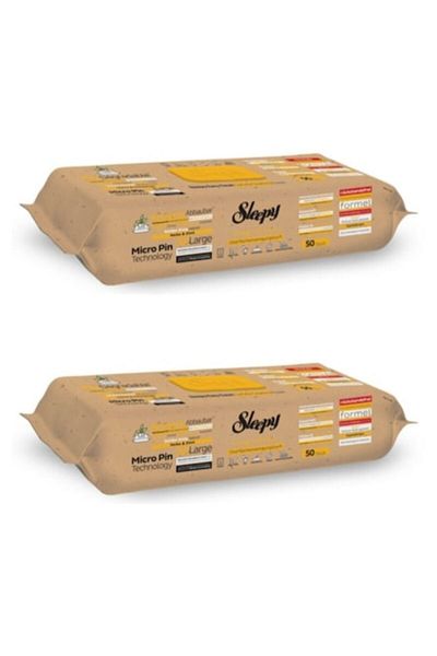 Sleepy Pack x 2 Sleepy Bio Easy Clean Clove & Cinnamon Multi-Surface Wet Wipes, 100 pcs