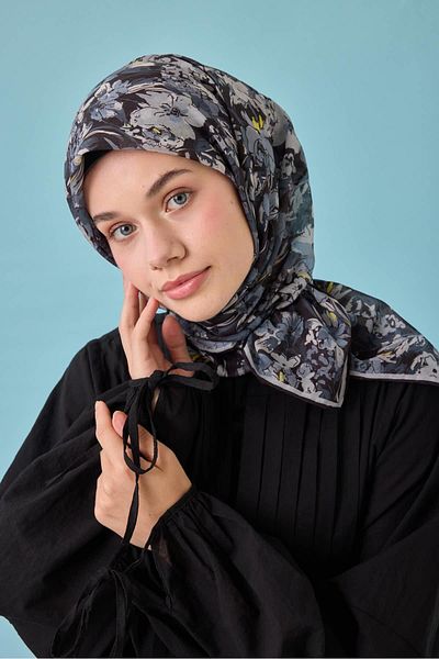 Silk Home Bodrum Pattern Soft Cotton Scarf