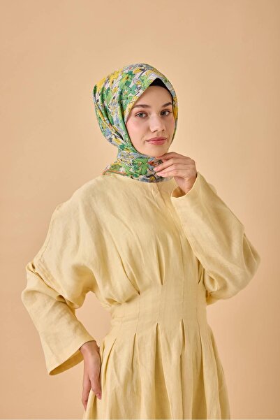 Silk Home Μαλακό βαμβακερό κασκόλ με μοτίβο Bodrum