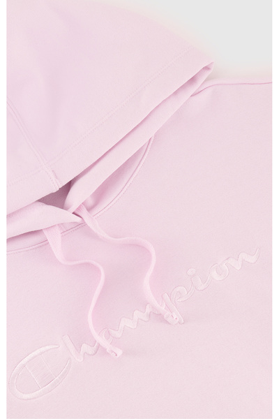Champion Icons Hooded Sweatshirt Pembe Kadın Kapüşonlu Sweatshirt-117785-PS195