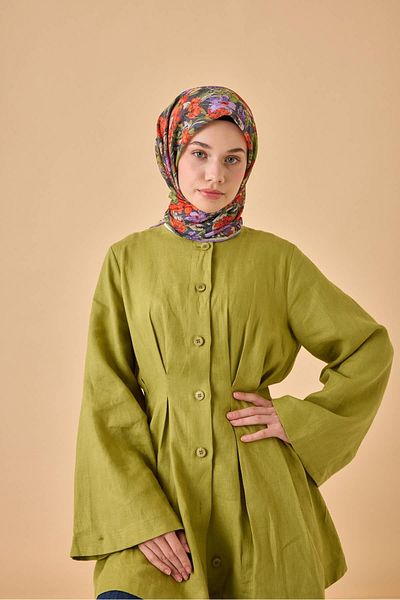 Silk Home Bodrum Pattern Soft Cotton Scarf