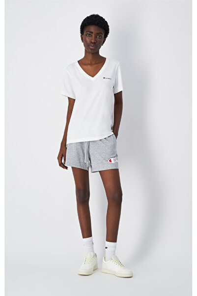 Champion Authentic Pants Shorts Gri Kadın Şort-117781-EM021