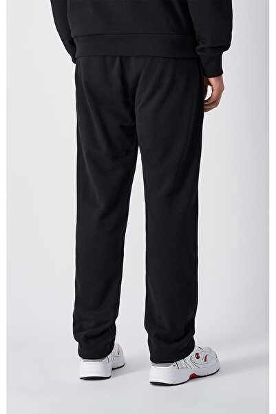 Champion Authentic Pants Straight Hem Pants Siyah Erkek Eşofman Altı-220802-KK001