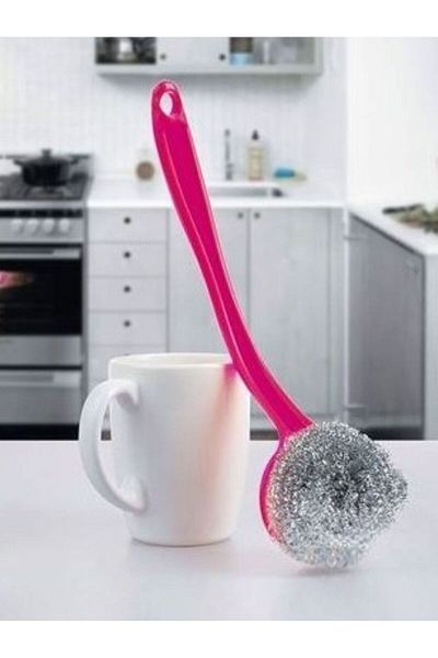 MBB ETİCARET Steel Wire Dish Wire Ergonomic 10 Refills M.Janssens Design