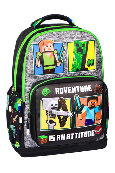 Little Jom 3'lü İlkokul Erkek Çantası Seti, Okul Çantası + Beslenme + Kalemlik