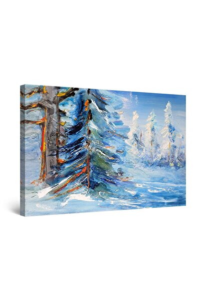 startonight Tablou DualView Startonight Iarna idilica, 90 cm x 60 cm