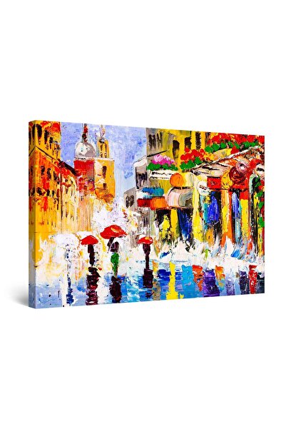 startonight Tablou DualView Startonight Orasul multicolor, 90 cm x 60 cm