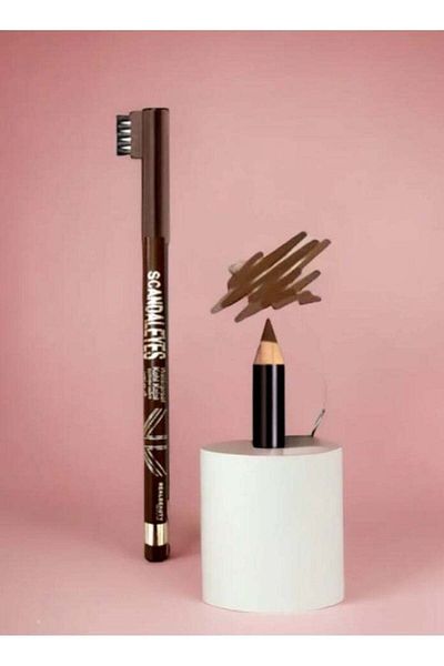 real beauty Waterproof Eye Pencil - Brown