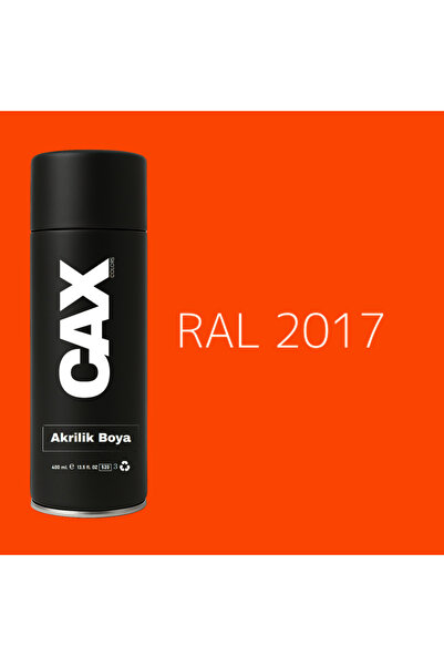 caxcolors EXTRA PİGMENTLİ ÖZEL YAPIM AKRİLİK SPREY BOYA 400 ML (TURUNCU TONLA...