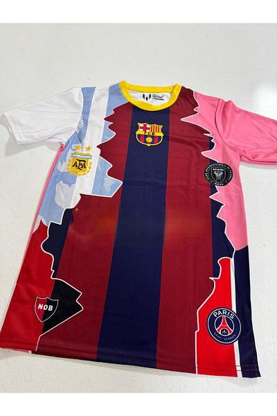 Lion Spor Messi 10 Προσαρμοσμένη Σχεδίαση Τζέρσεϊ Όλα τα Κλαμπ