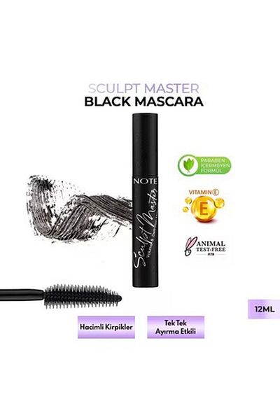NOTE Sculpt Extra Black Mascara