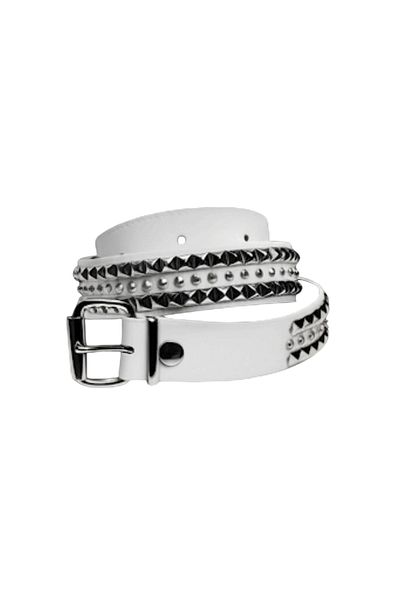 targay Pyramid Studded Belt Gothic Punk Metallica Style Belt Gothic