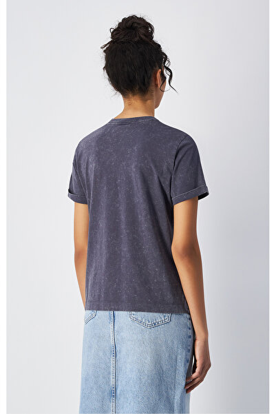 Champion Mineral Dye Ss Tee Purple Women's T-Shirt-117728-Vs517