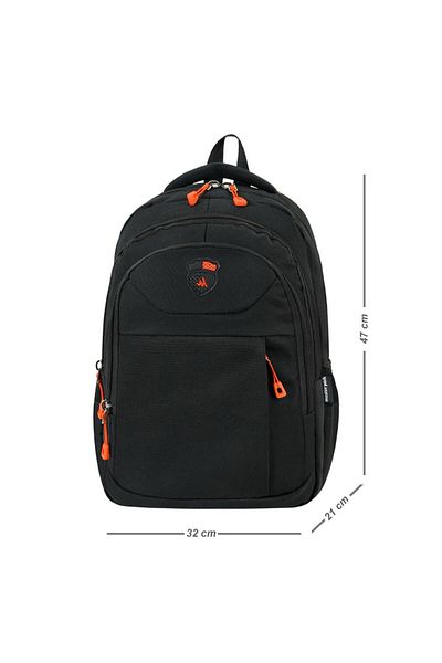 Baginn Unisex School Backpack Junior High School High School Backpack 47*32 cm Thick Waterproof Fabric Briefcase Backpack