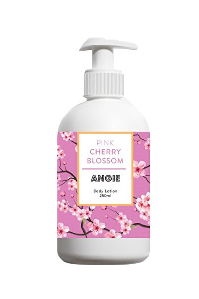 Angie Pink Cheery Blossom Pembe Kiraz Çiçeği Vücut Kremi 250 ml