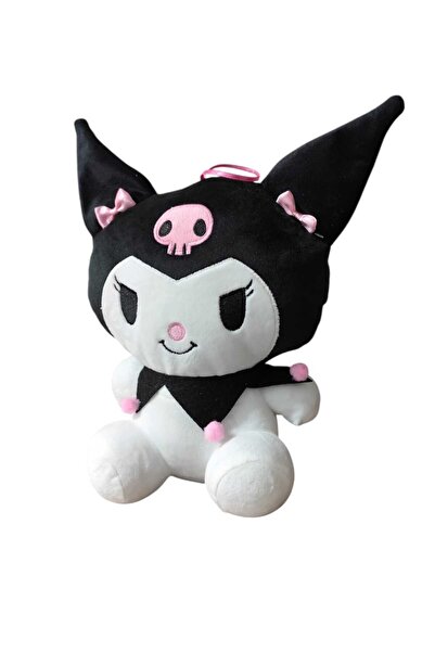 Ailenizin Oyuncakçısı Kawaii Sanrio Sakura Kuromi Peluş Oyuncak 30 Cm Uyku Ar...
