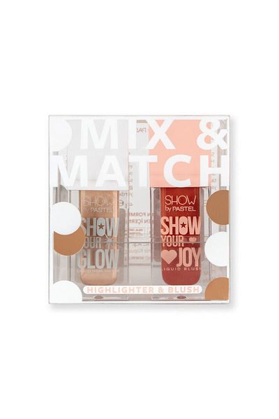 Pastel Show Your Joy Liquid Blush No:57 + Highlighter Set No 72