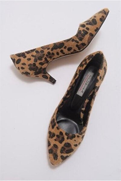 Zoe3 Style Women's Ptra Leopard Stiletto