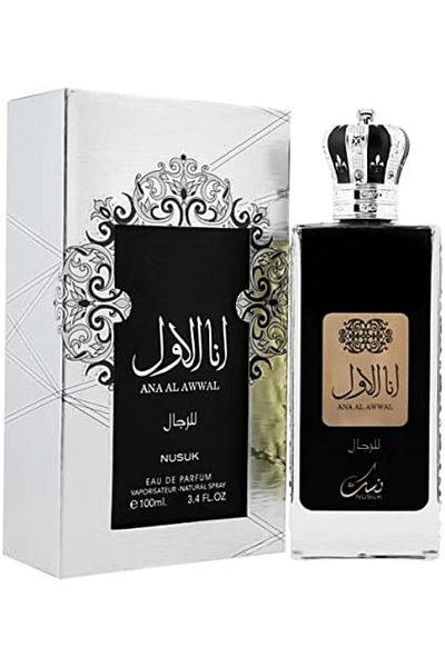 Nusuk Ana Al Awwal Eau De Parfum Spray, 3.4 oz/100 ml (Men)