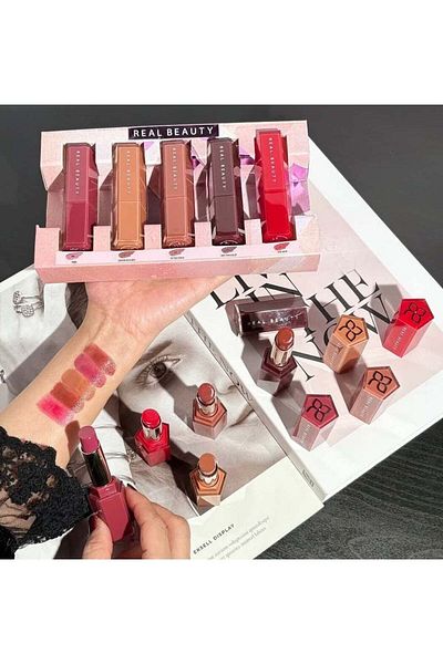 real beauty Small Lipstick Set - 5 Colors