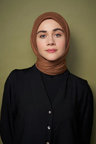 Modakaşmir Bambu Eşarp Serisi- Sütlü Kahve