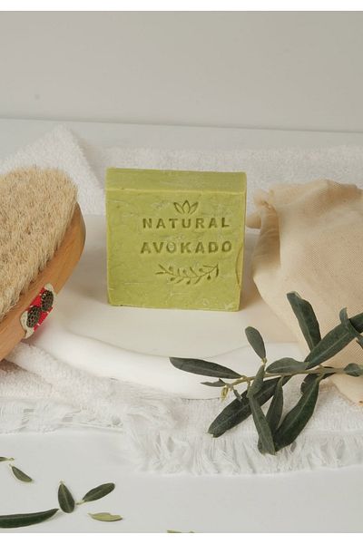MİNGODAN 8Pcs Avocado Oil Natural Herbal Skin Soap Set Skin Purifying Hair Skin Care
