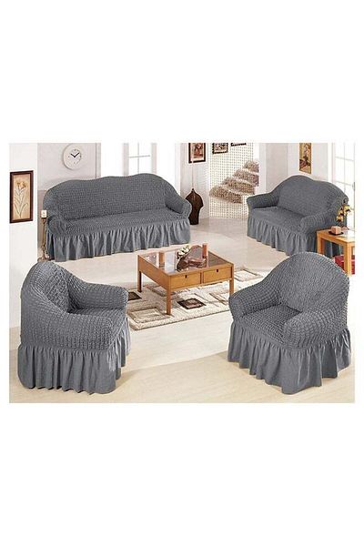 Generic Fabinny 7-Seat Sofa Cover Set (3+2+1+1)