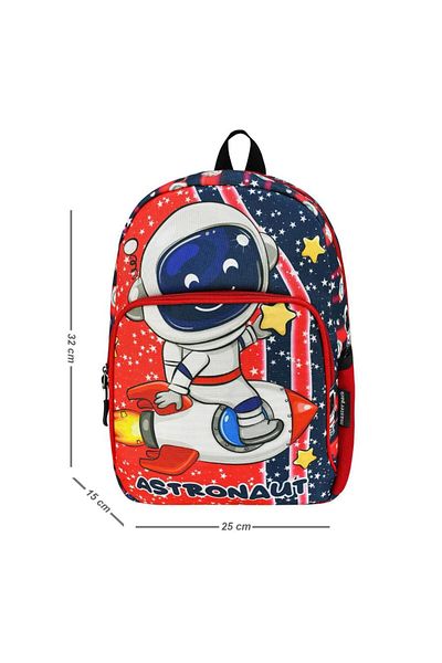 Baginn Rucsac pentru grădiniță Astronaut Băieți Geantă pentru copii 33*25 Cm Ortopedică Nasa