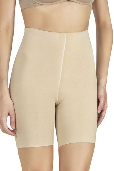 Fabony Laser Cut Silicone Shorts Corset No Trace Invisible Stylish Design 2060