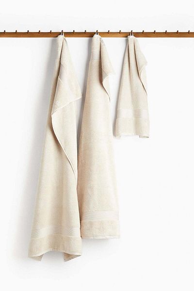 H&M Soft terry hand towel