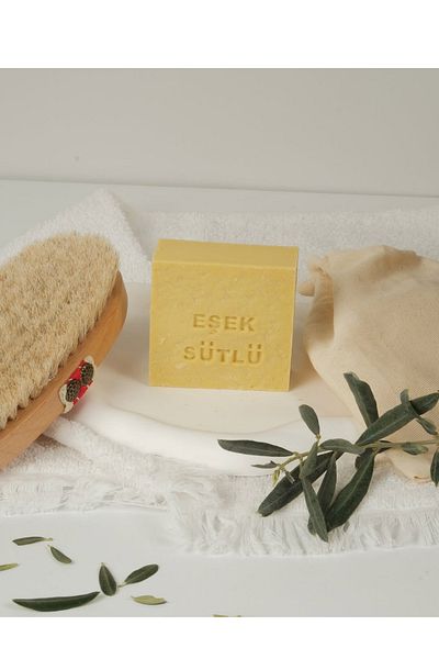 MİNGODAN 8 Pieces Milk Group Donkey Milk Soap Facial Skin Care Soap Natural Herbal Soap Set of 8