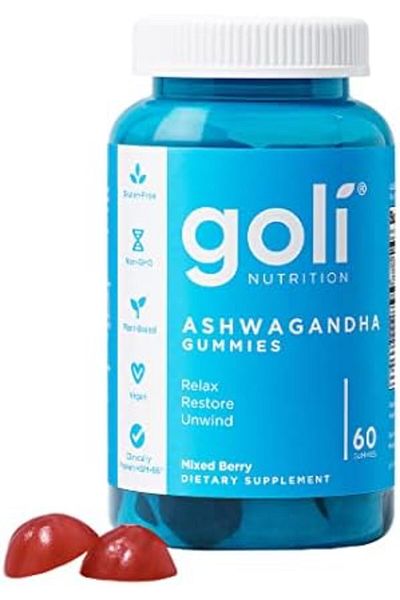 GOLİ Goli Ashwagandha & Vitamin D Gummy - 60 Count - Mixed Berry