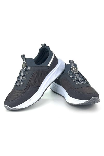KAJILA Men's Smoked Laceless Flexible Very Light Daily Sneaker Sports Shoes
