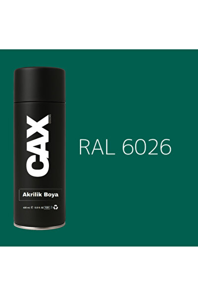 caxcolors EXTRA PİGMENTLİ ÖZEL YAPIM AKRİLİK SPREY BOYA 400 ML (YEŞİL TONLARI...