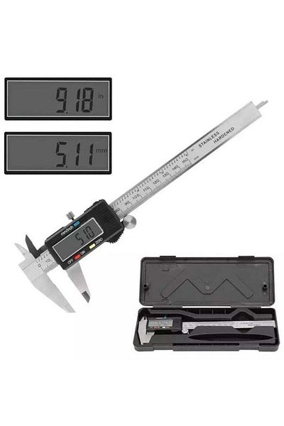 undefined Digital Caliper Measuring Tool with LCD Screen