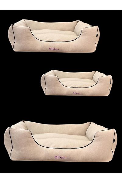 PATİTEX Cat-Dog Bed - Washable Bed -A Quality Fabric -Quality Cat-Dog Beds