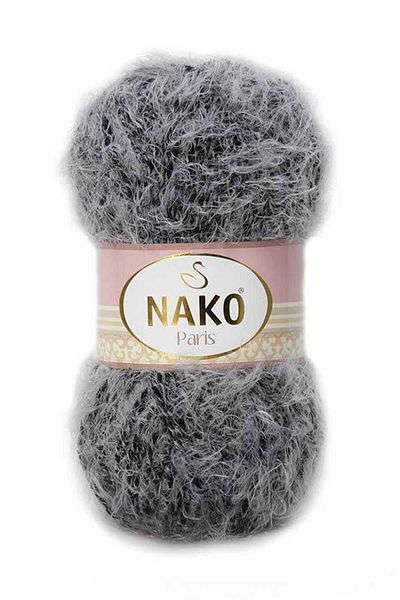 NAKO 5 τεμάχια Παρίσι Πλεκτό Σχοινί 21305 Γκρι