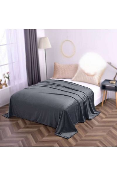 FIONNA.RO Cocolino Thin Blanket UNI - Gray