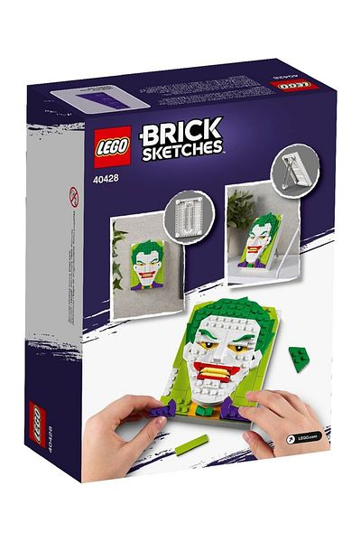 LEGO Brick Sketches 40428 The Joker
