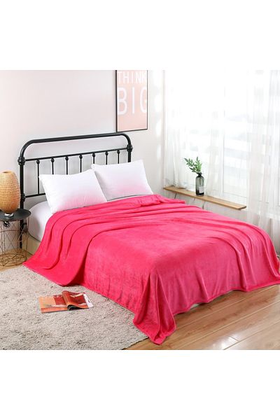FIONNA.RO Cocolino Thin Blanket UNI - Bright Pink