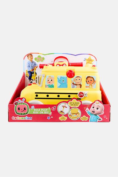 Cocomelon Ride on Bus Role Play Set