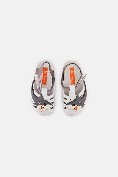 İpanema Toddlers Boy Velcro Closure Sandals, Grey