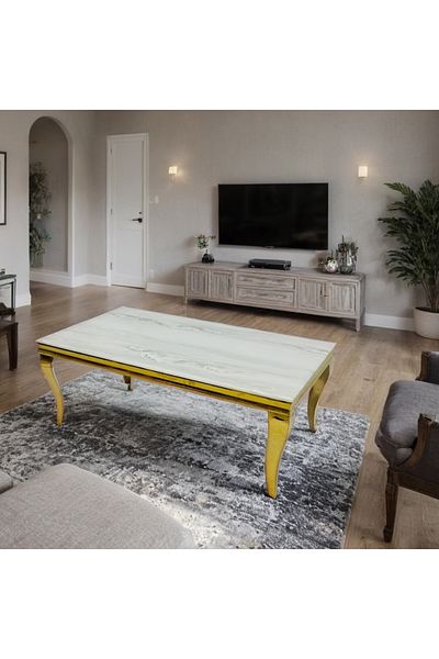 Ch Single royal marble table