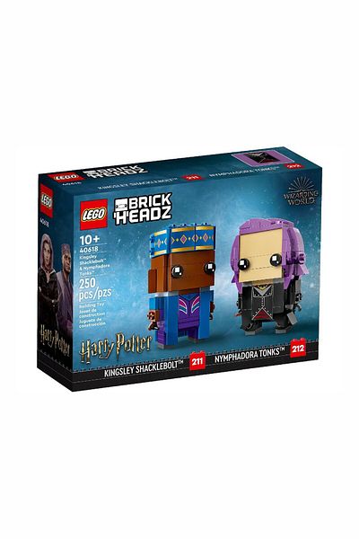 LEGO Brick Headz 40618 Kingsley Shacklebolt And Nymphadora Tonks