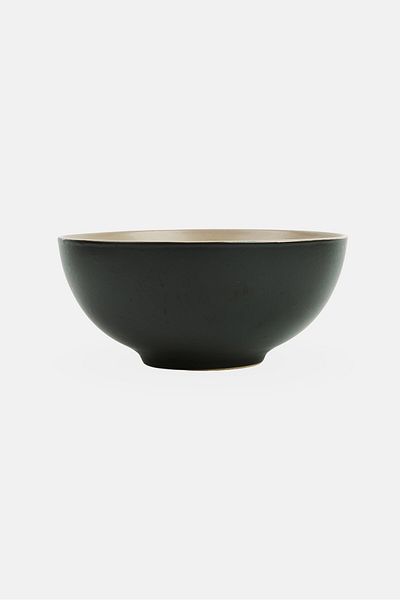 Ritzenhoff & Breker Ceramic Morelia Speckled Print Bowl 950 ml, Black